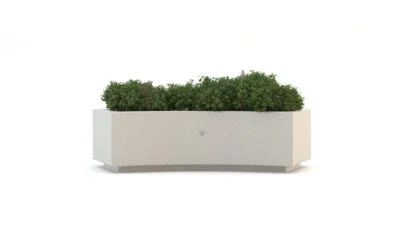 Jardinera de hormigón